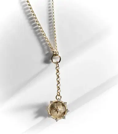 Foundrae Spark Love 18kt gold chain necklace with diamond | Thumbnail 5 Foundrae Spark Love 18kt gold chain necklace with diamond | Thumbnail 5