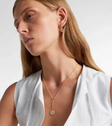 Foundrae Resilience Blossoms Small 18kt gold chain necklace with diamonds | Thumbnail 6 Foundrae Resilience Blossoms Small 18kt gold chain necklace with diamonds | Thumbnail 6