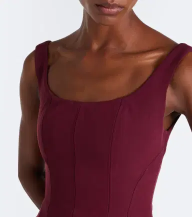 Roland Mouret Peplum crêpe corset dress | Thumbnail 3