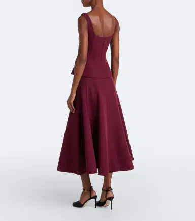 Roland Mouret Peplum crêpe corset dress | Thumbnail 5
