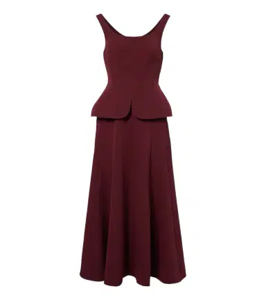Roland Mouret Peplum crêpe corset dress | Thumbnail 1