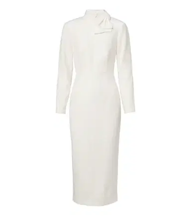Roland Mouret Ramie and silk jacquard cocktail dress | Thumbnail 1 Roland Mouret Ramie and silk jacquard cocktail dress | Thumbnail 1