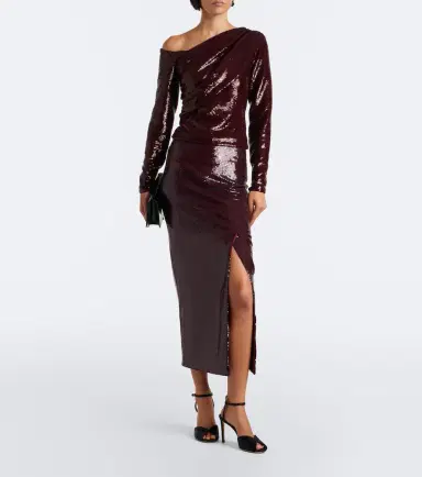 Roland Mouret Sequined midi skirt | Thumbnail 4 Roland Mouret Sequined midi skirt | Thumbnail 4
