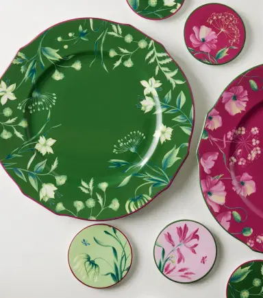 Ginori 1735 Florenza Duchessa floral porcelain charger plate | Thumbnail 2 Ginori 1735 Florenza Duchessa floral porcelain charger plate | Thumbnail 2