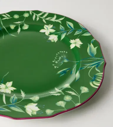 Ginori 1735 Florenza Duchessa floral porcelain charger plate | Thumbnail 4 Ginori 1735 Florenza Duchessa floral porcelain charger plate | Thumbnail 4