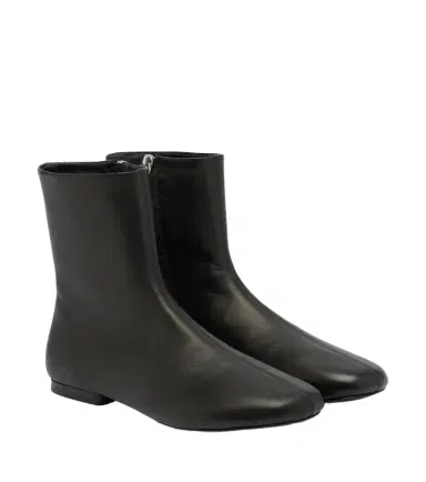 Souliers Martinez Molli leather ankle boots | Thumbnail 1
