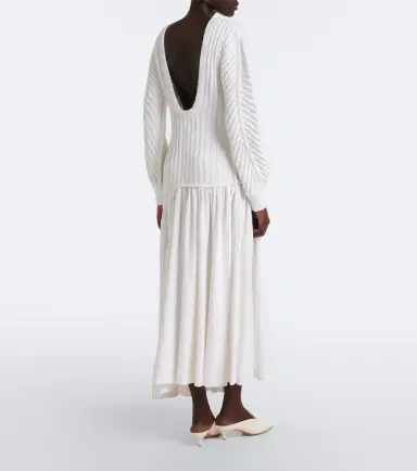 Bottega Veneta Asymmetric midi dress | Thumbnail 3