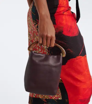 Dries Van Noten Small leather top-handle bag | Thumbnail 7 Dries Van Noten Small leather top-handle bag | Thumbnail 7