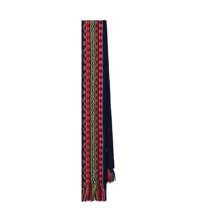 Dries Van Noten Wool jacquard scarf