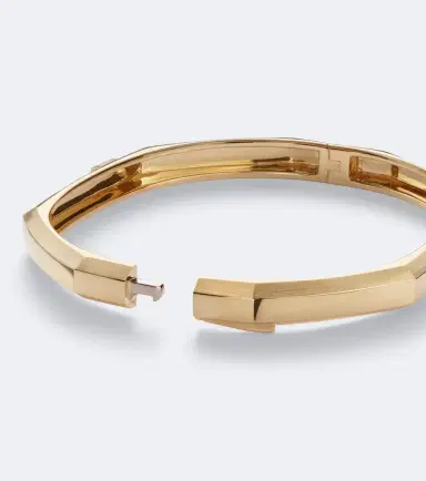 Messika Moderniste 18kt gold bracelet with diamond | Thumbnail 2