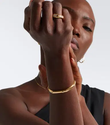 Messika Moderniste 18kt gold bracelet with diamond | Thumbnail 3