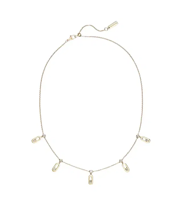 Messika Move Uno 18kt gold choker with diamonds