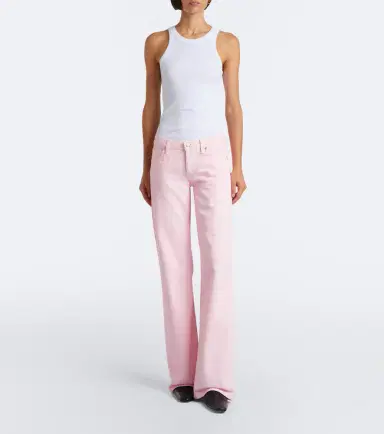 Frame Gray wide-leg jeans | Thumbnail 5