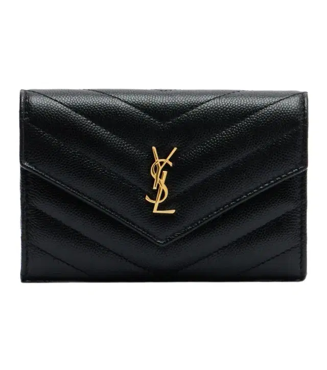 Saint Laurent Cassandre matelassé leather wallet