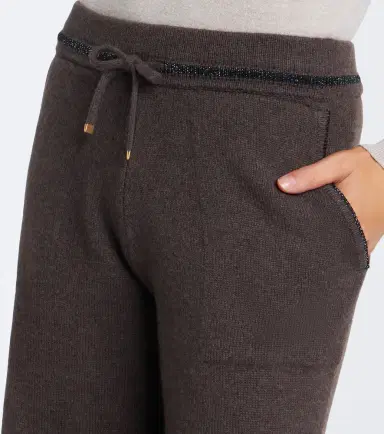 ELEVENTY Knitted cashmere wide-leg pants | Thumbnail 4