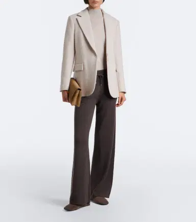 ELEVENTY Knitted cashmere wide-leg pants | Thumbnail 5