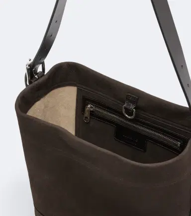 Lemaire Belted Medium leather tote bag | Thumbnail 2