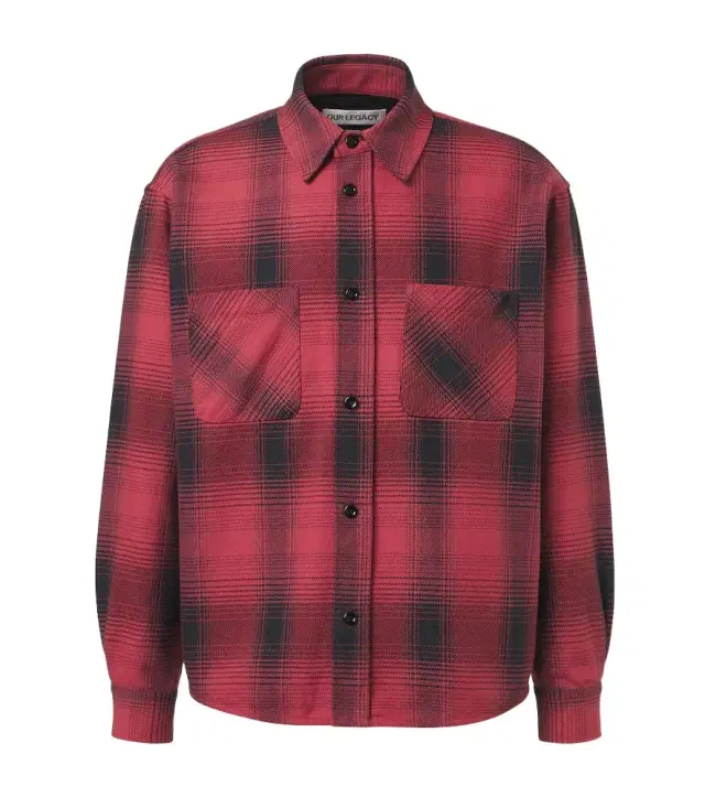Our Legacy Checked cotton shirt