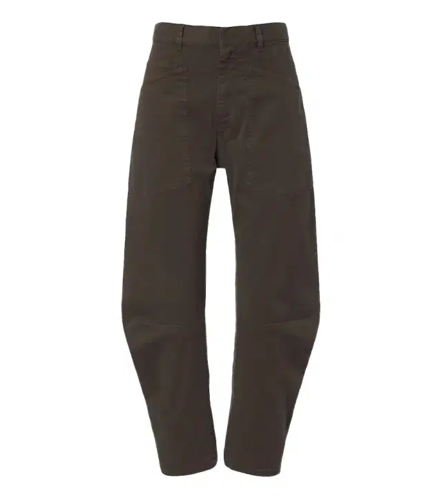 Nili Lotan Shon cotton twill barrel-leg pants