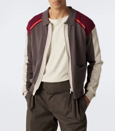 Kiko Kostadinov Munno cotton zip-up cardigan | Thumbnail 2 Kiko Kostadinov Munno cotton zip-up cardigan | Thumbnail 2