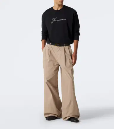 Jacquemus Logo cotton and hemp jersey T-shirt | Thumbnail 7