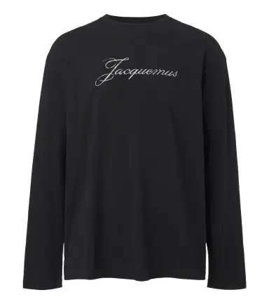 Jacquemus Logo cotton and hemp jersey T-shirt | Thumbnail 1