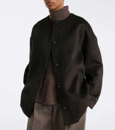 Loulou de Saison Dunne wool and cashmere coat | Thumbnail 2
