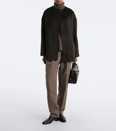 Loulou de Saison Dunne wool and cashmere coat | Thumbnail 3