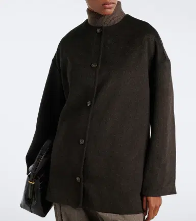 Loulou de Saison Dunne wool and cashmere coat | Thumbnail 4