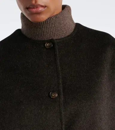Loulou de Saison Dunne wool and cashmere coat | Thumbnail 6