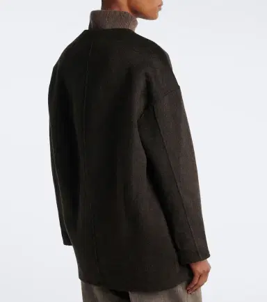 Loulou de Saison Dunne wool and cashmere coat | Thumbnail 7
