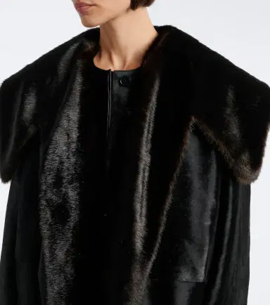 Loulou de Saison Lotta calf-hair coat | Thumbnail 5
