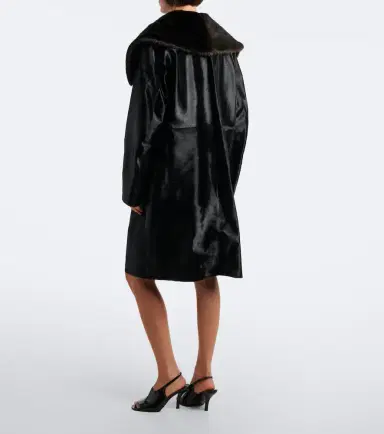 Loulou de Saison Lotta calf-hair coat | Thumbnail 6