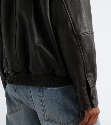Loulou de Saison Russo leather bomber jacket | Thumbnail 5 Loulou de Saison Russo leather bomber jacket | Thumbnail 5