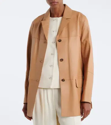 Loulou de Saison Nari leather jacket | Thumbnail 3