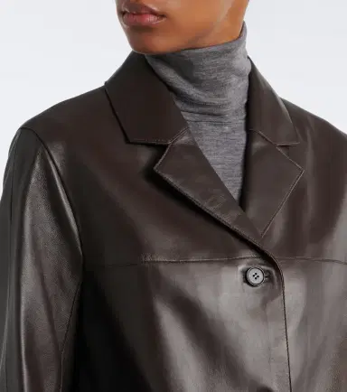 Loulou de Saison Nari leather jacket | Thumbnail 5 Loulou de Saison Nari leather jacket | Thumbnail 5