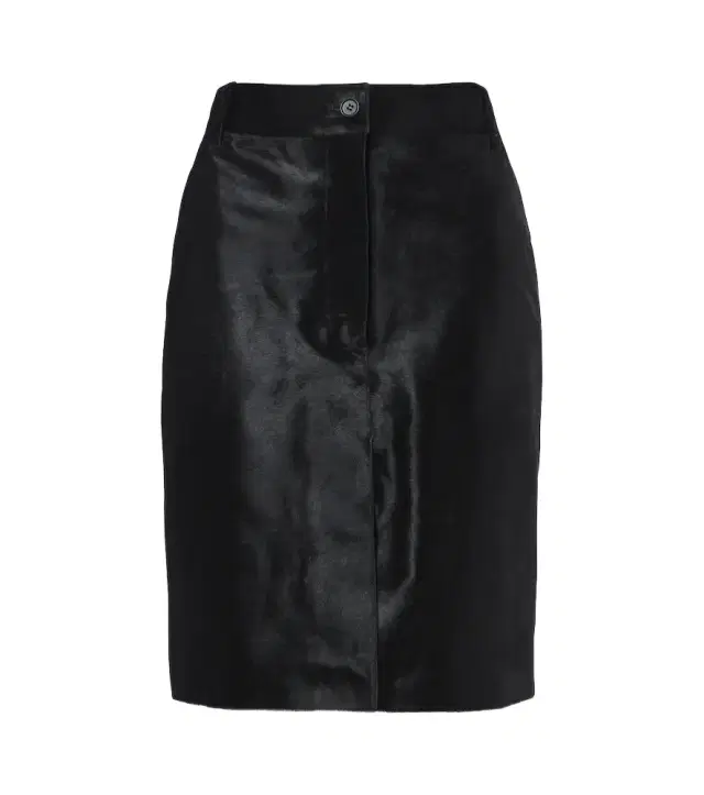Debi calf hair miniskirt