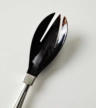Tavares 1922 Horn and sterling silver salad fork | Thumbnail 3 Tavares 1922 Horn and sterling silver salad fork | Thumbnail 3
