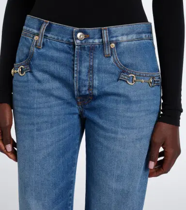 Gucci Horsebit flared jeans | Thumbnail 3 Gucci Horsebit flared jeans | Thumbnail 3
