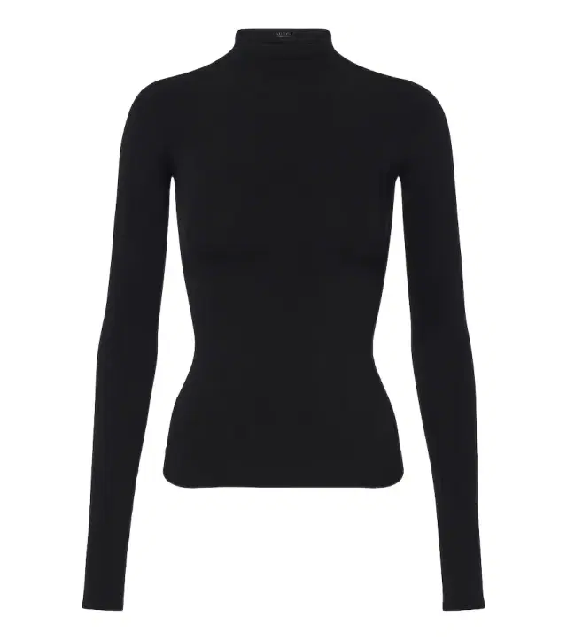 Gucci Jersey turtleneck top