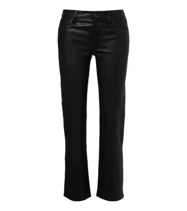 Frame Cigarette leather slim pants