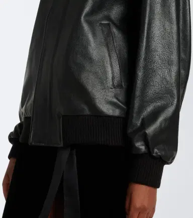 Nour Hammour Toyen leather blouson jacket | Thumbnail 4