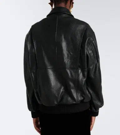 Nour Hammour Toyen leather blouson jacket | Thumbnail 5