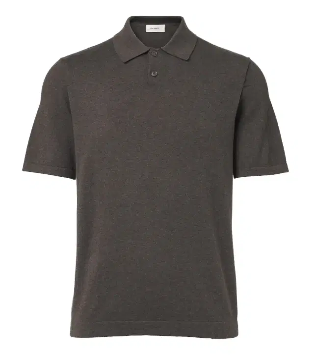 Lisa Yang Keir cotton and cashmere polo shirt