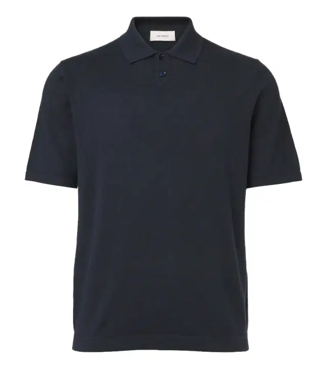 Lisa Yang Keir cotton and cashmere polo shirt