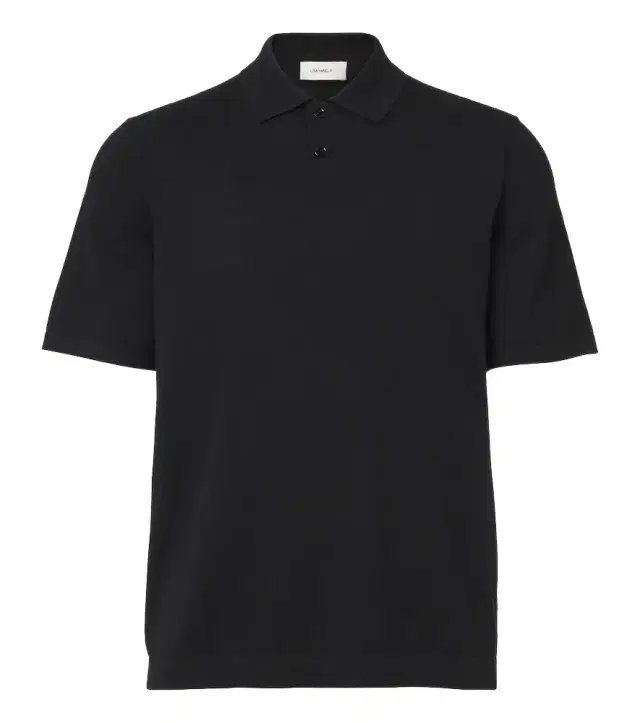 Lisa Yang Keir cotton and cashmere polo shirt