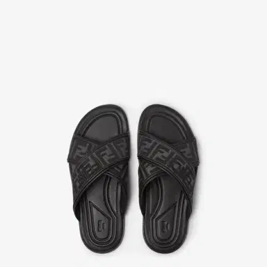 Fendi Sandals with cross-over bands and non-slip rubber soles | Thumbnail 4