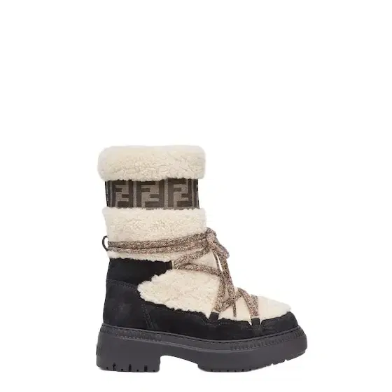 Fendi Round-toe après-ski boots