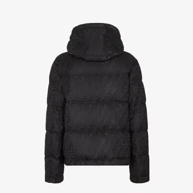 Fendi Puffer jacket with high collar and drawstring hood | Thumbnail 2 Fendi Puffer jacket with high collar and drawstring hood | Thumbnail 2