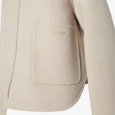 Fendi Short blouson with shirt collar and detachable hood | Thumbnail 3